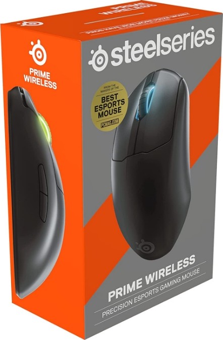 SteelSeries Esports Wireless FPS Gaming Mouse, Ultra Lightweight Black  | 62593 - ماوس وايرليس