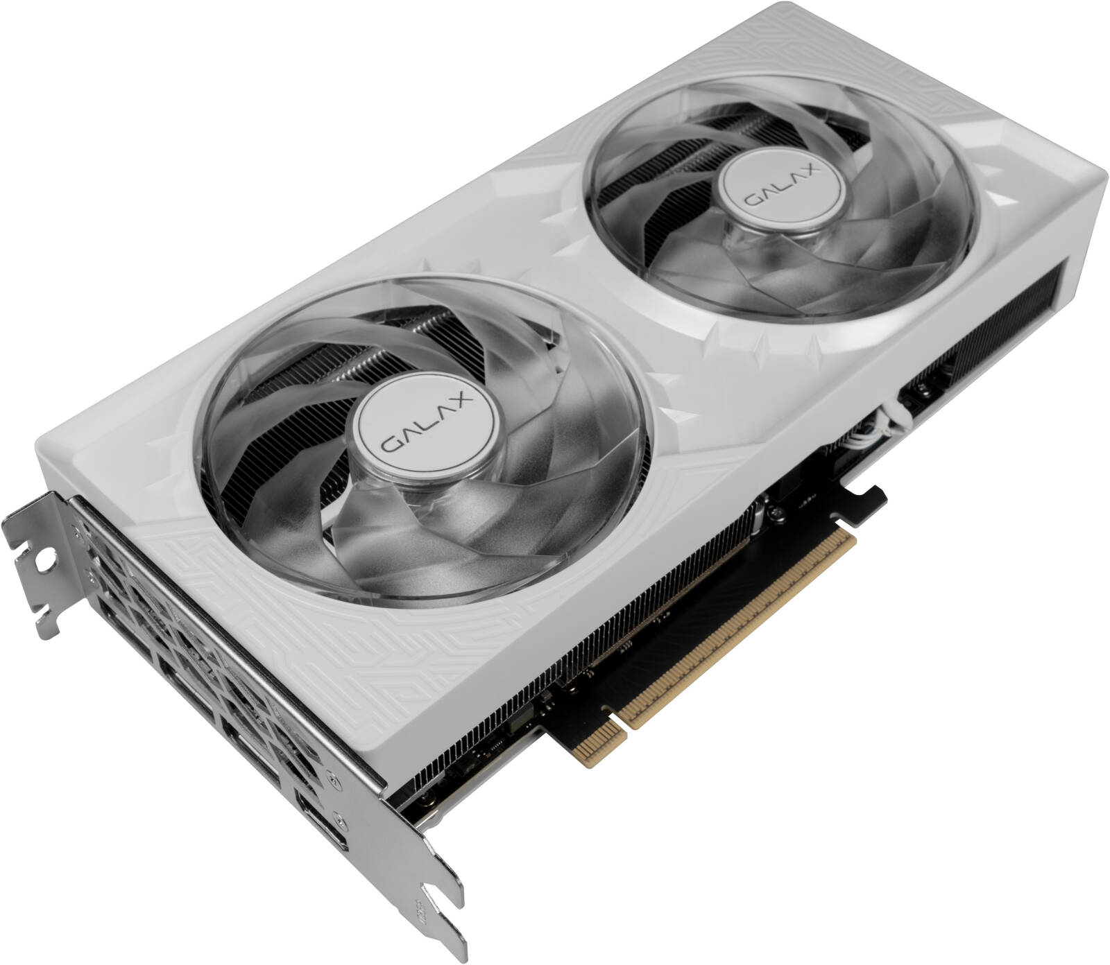 GALAX GeForce RTX 5070 1-Click OC Graphics, 12GB GDDR7 WHITE - كرت شاشه أبيض