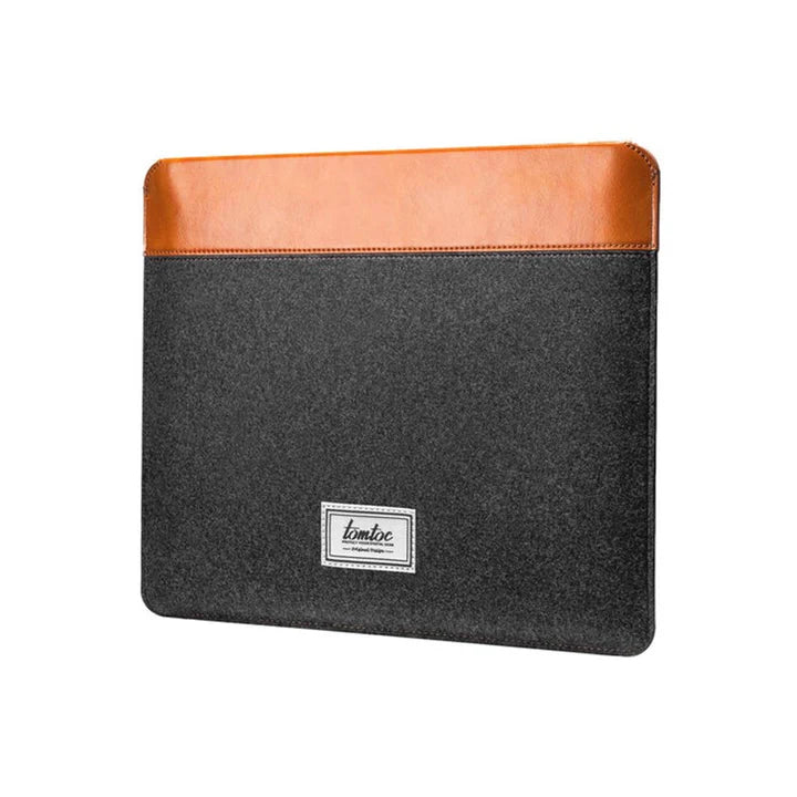 Tomtoc Vintage H16 laptop Sleeve - grey - حقيبة لابتوب