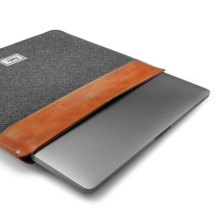 Tomtoc Vintage H16 laptop Sleeve - grey - حقيبة لابتوب