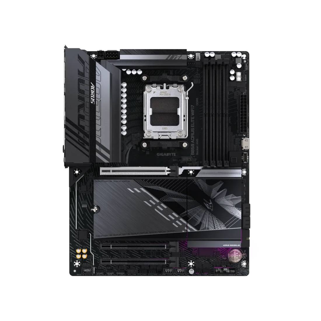 GIGABYTE B850 AORUS ELITE WIFI7 AM5 ATX Motherboard, AMD B850, DDR5, PCIe 5.0, WiFi 7
