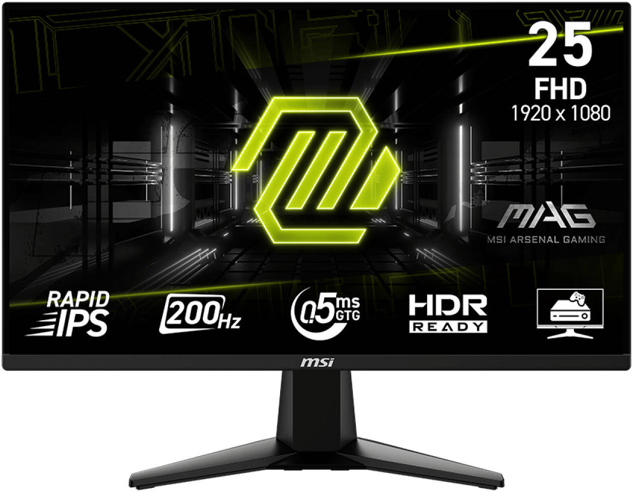 MSI MAG 255F E20 Gaming Monitor, 25