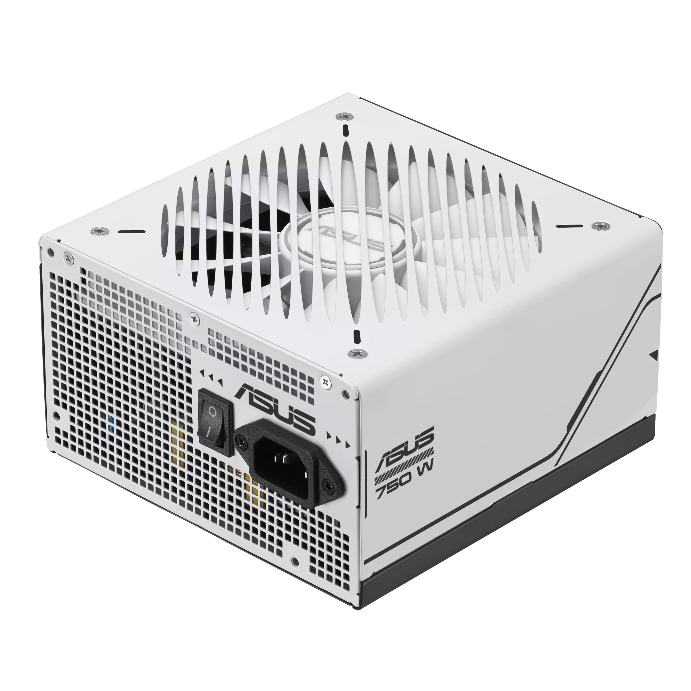 ASUS Prime 750W Gold (750 Watt, ATX 3.0 Compatible, Fully Modular Power Supply, 80+ Gold Certified, Dual Ball Bearings, Two Color Options in One) - مزود الطاقة