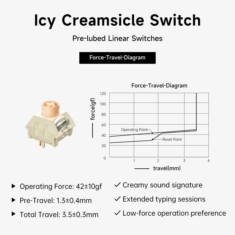 MCHOSE K99 V2 Mountains Gradient Wireless Gasket Mount Mechanical Keyboard - كيبورد ميكانيكي