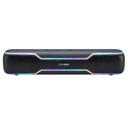 GAMEON Dominator Blaze Wireless RGB Gaming Soundbar - Black - سماعه سبيكر