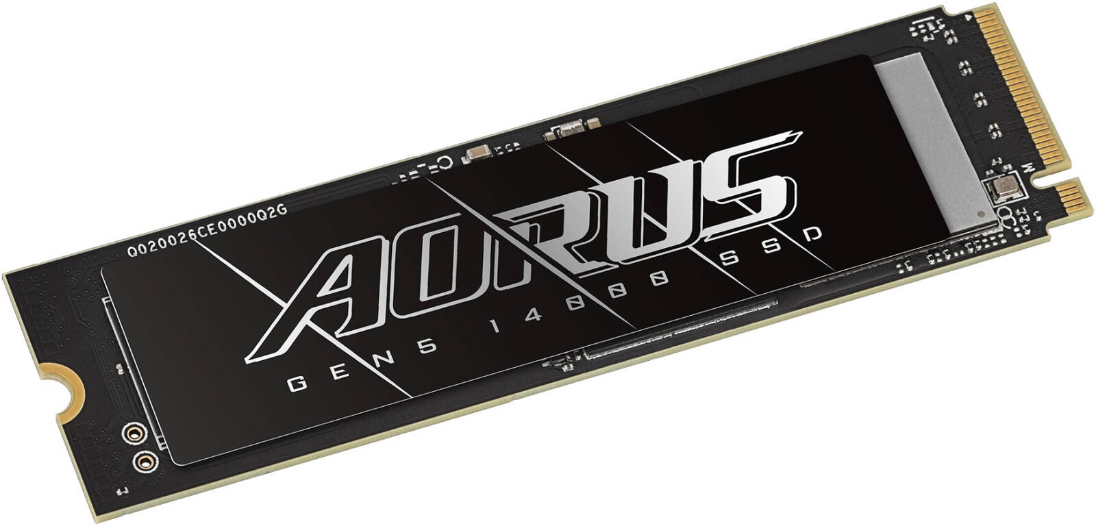 GIGABYTE AORUS Gen5 14000 Internal SSD, 1TB Capacity, PCI-Express 5.0x4, NVMe 2.0 Interface, M.2 2280 Form Factor, Up to 13,600 MB/s Sequential Read & Up to 10,200 MB/s Sequential Write - تخزين سريع