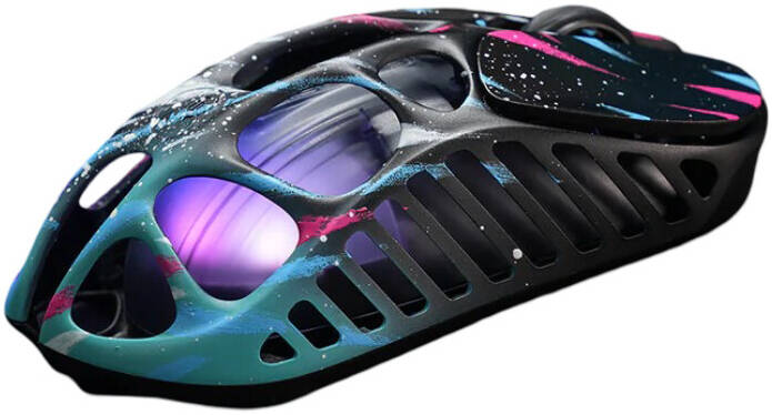 GravaStar Mercury X Pro Wireless Gaming Mouse GM+8K – Neon Graffiti Special Edition - ماوس قيمينغ احترافي