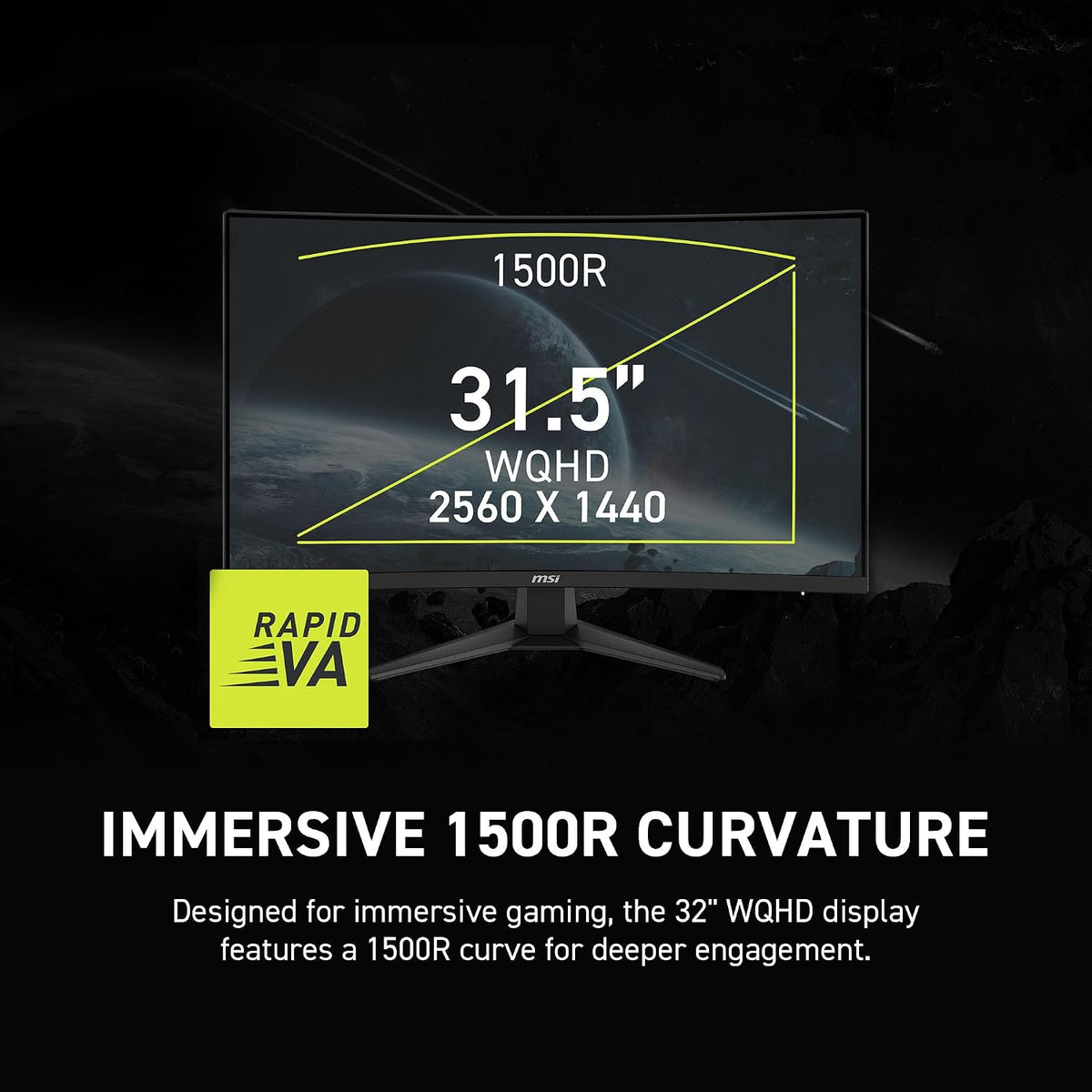 MSI MAG 321CQF E18 32