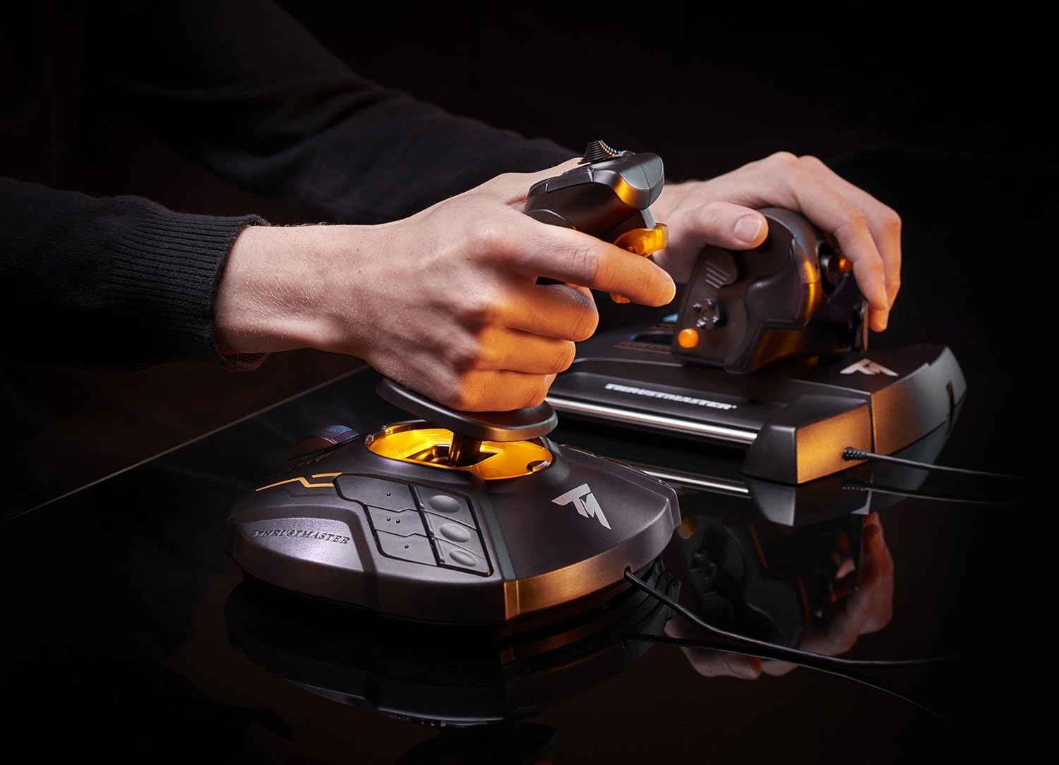 Thrustmaster T16000M FCS HOTAS Joystick for PC - عصا تحكم