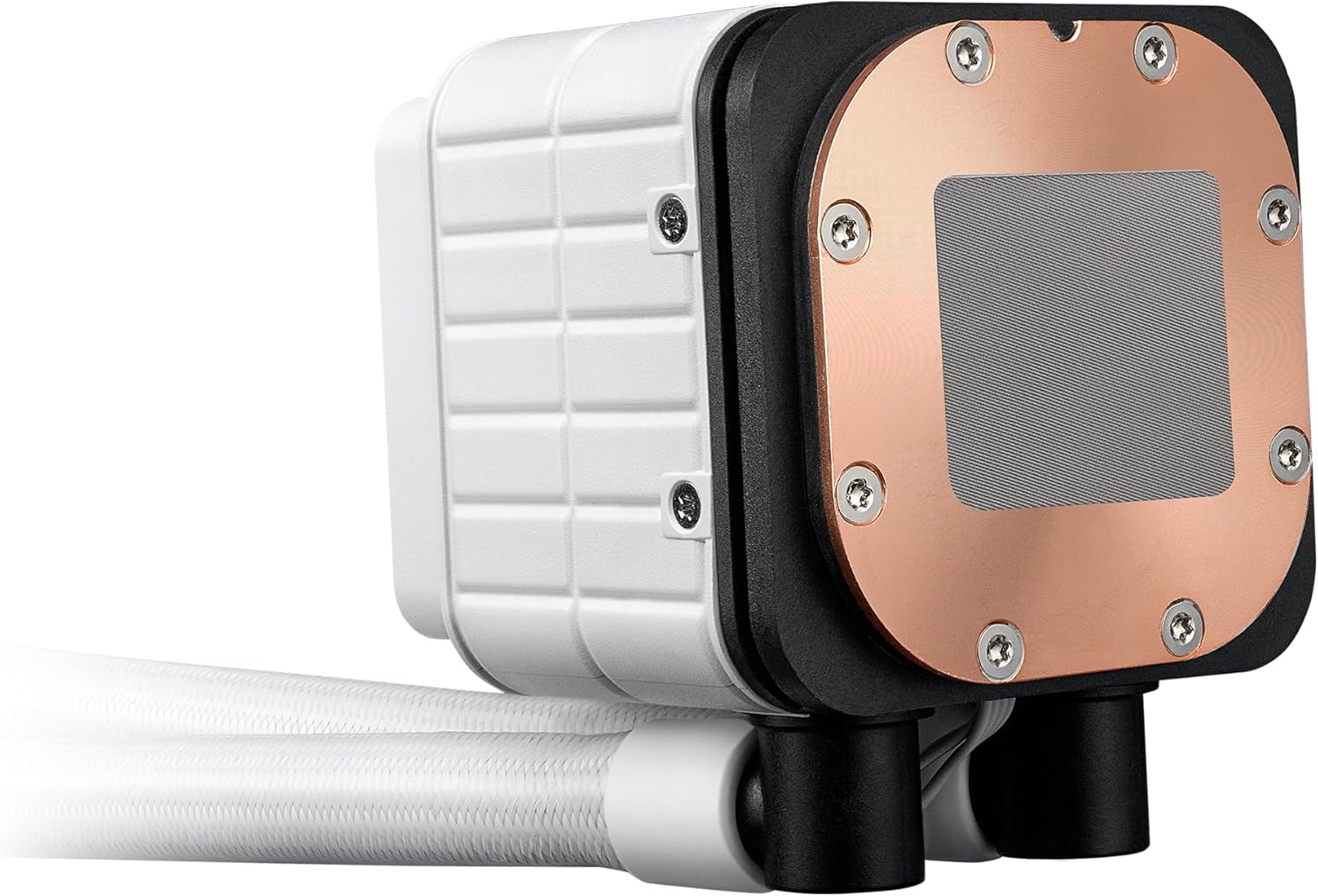 ASUS Prime LC 360 ARGB White Edition all-in-one CPU liquid cooler with special CPU contact area  - مبرد مائي أبيض