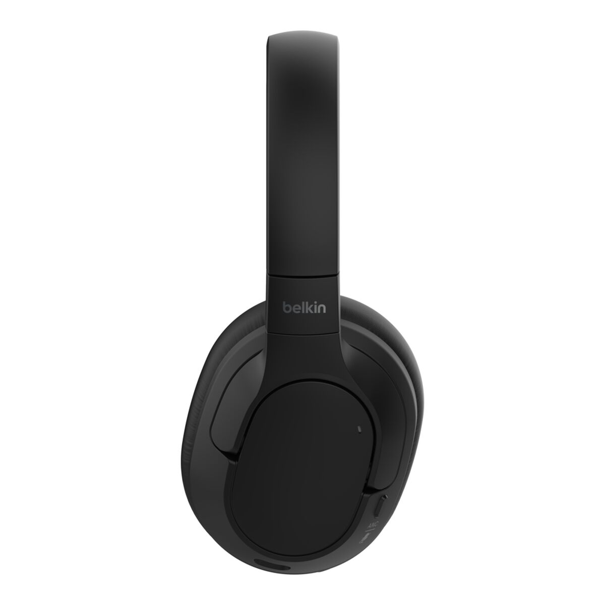 Belkin SoundForm Isolate Wireless Noise Cancelling Over-Ear Headphones, 60H Battery, Black