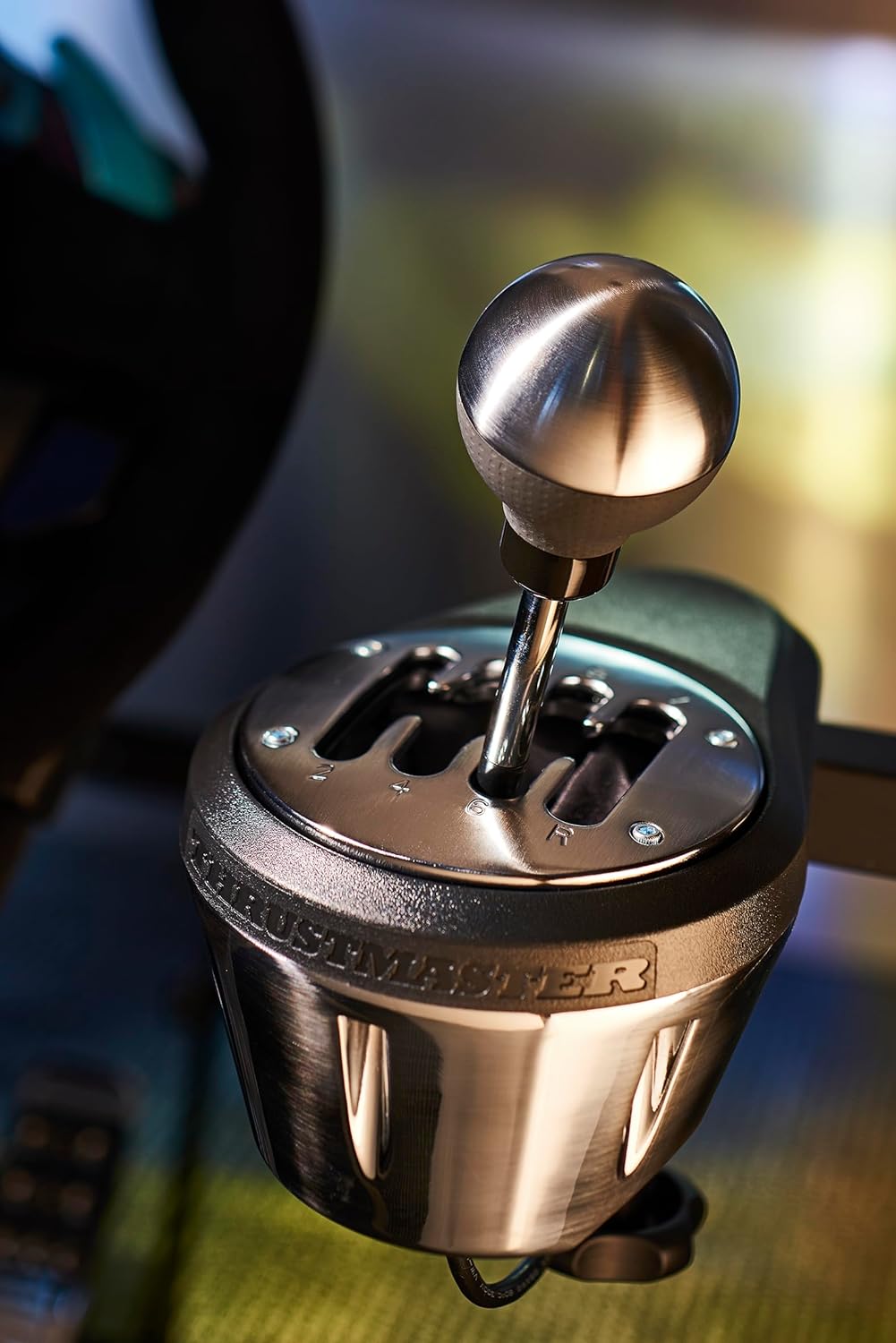 Thrustmaster TH8A Add-On Shifter compatible w/ PS5, PS5 Pro, PS4, XBOX Series X/S, One, PC - ناقل الحركة