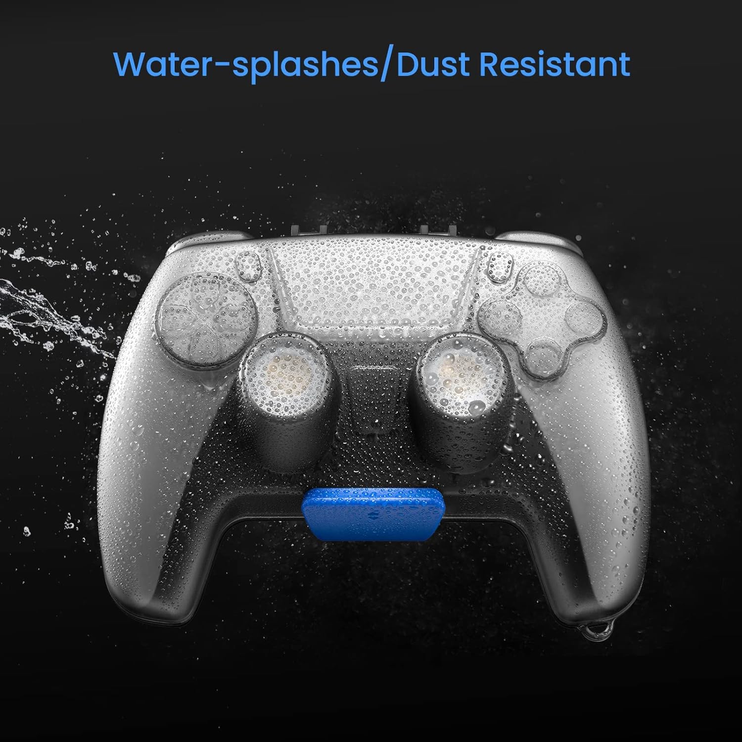 Tomtoc Protective Case for PS5/PS5 Pro Controller, Shock-Proof - كفر يدة السوني