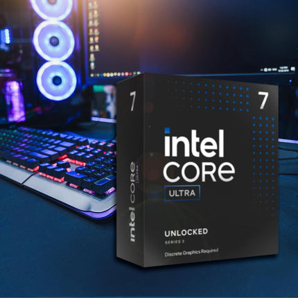 Intel Core Ultra 7 Processor 265KF - 20 cores (8 P-cores + 12 E-cores) up to 5.5 GHz - معالج أي 7