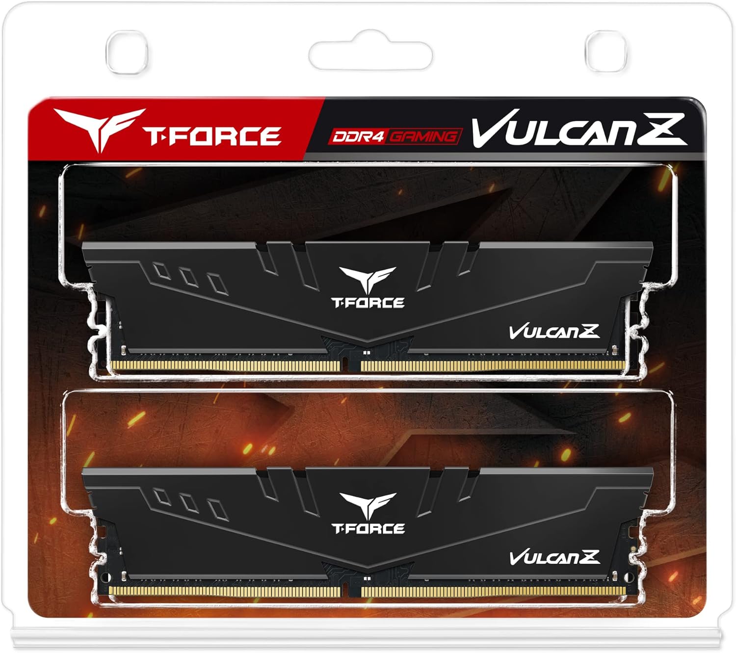 TEAMGROUP T-Force Vulcan Z DDR4 RAM 16GB Kit (2x8GB) 3600MHz CL18 - الذاكرة العشوائية