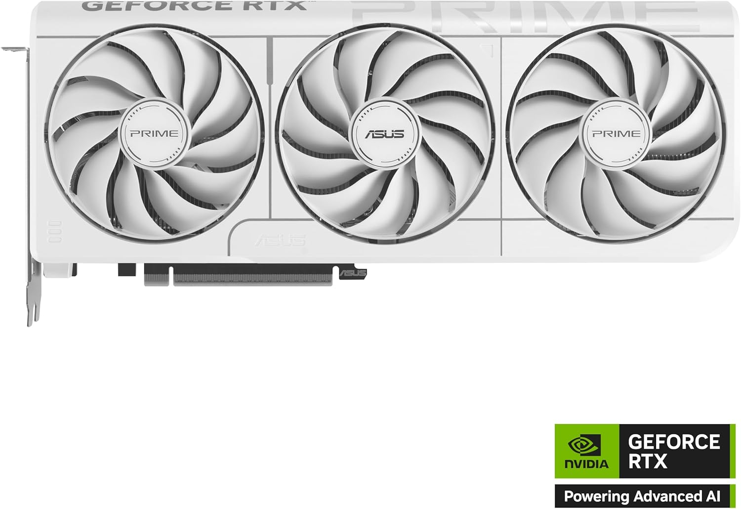 ASUS PRIME GeForce RTX™ 5070 12GB GDDR7 OC Edition - White - كرت الشاشة أبيض