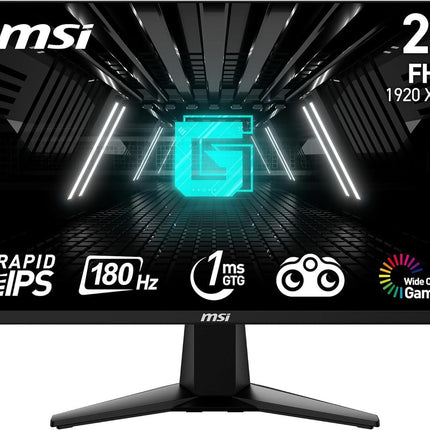 MSI G255F شاشة ألعاب 24.5 بوصة FHD، 180 هرتز، 1 مللي ثانية، IPS AMD freesync - شاشة ألعاب 