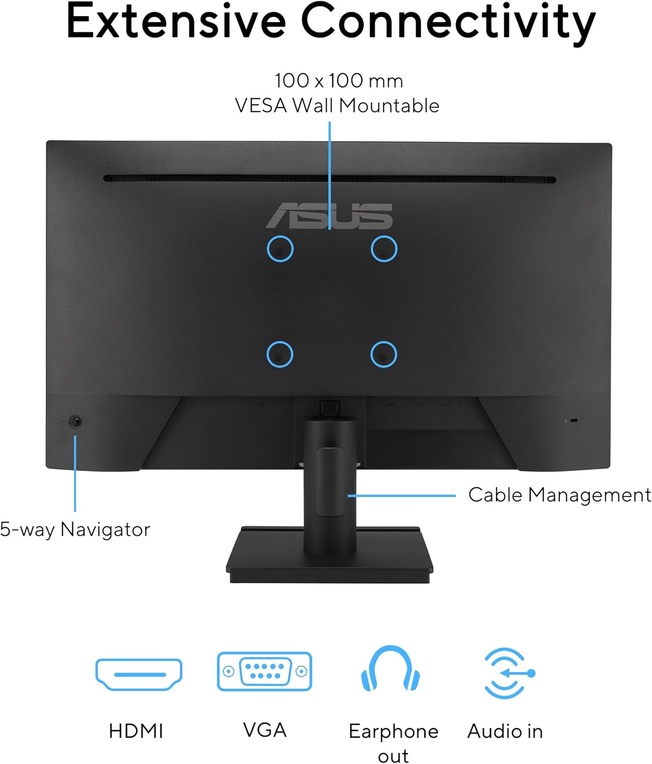 ASUS VA249HG Eye Care Gaming Monitor, 24