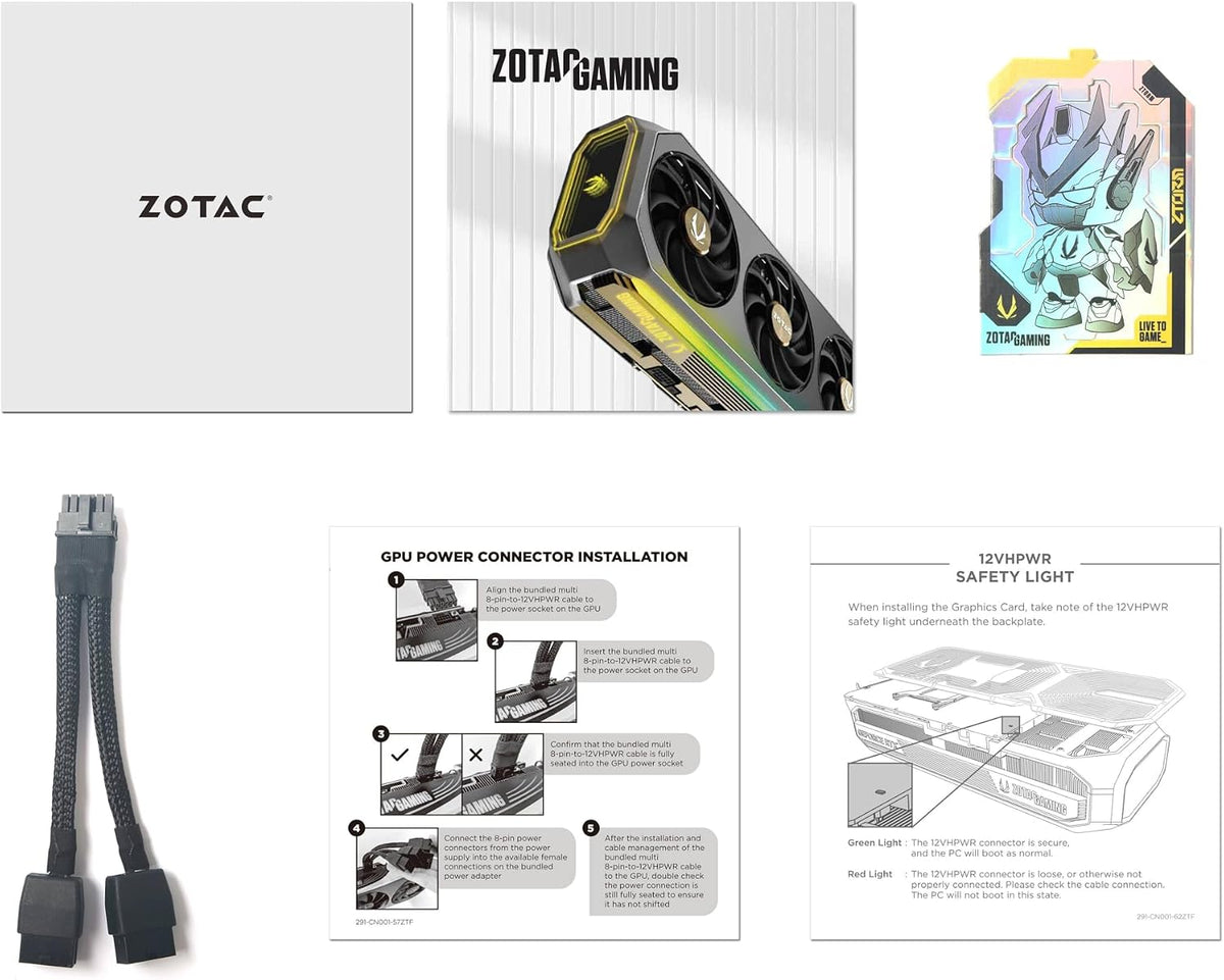 ZOTAC GAMING GeForce RTX 5070 Twin Edge OC 12GB GDDR7 Graphics Card – PCIe 5.0, Compact Dual-Fan IceStorm 2.0 & Metal Backplate - كرت شاشة