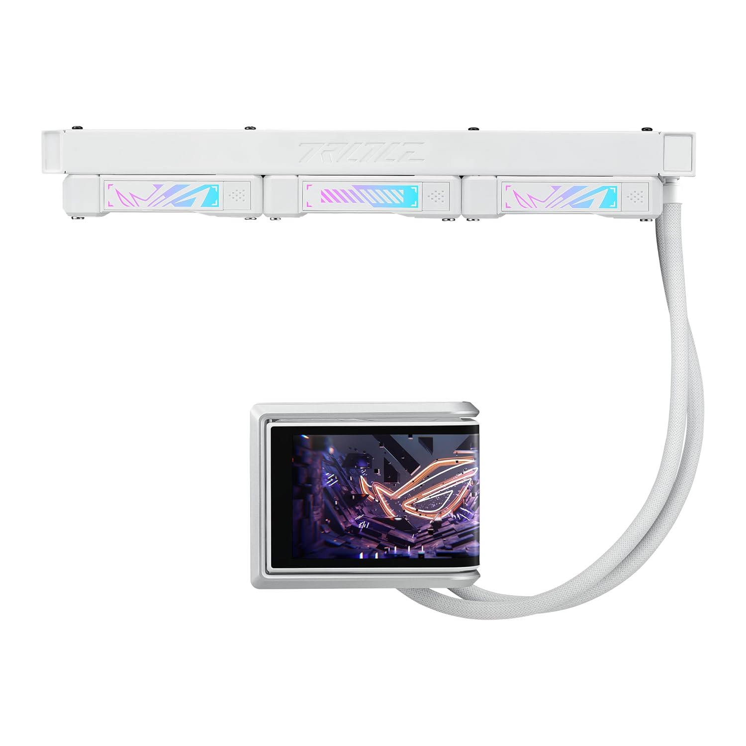 ASUS ROG RYUO IV SLC 360 ARGB Liquid CPU Cooler, 6.67