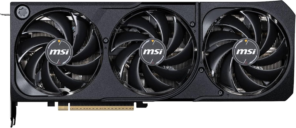 MSI GeForce RTX 5070 12G SHADOW 3X OC Graphics Card, GDDR7, PCI Express Gen 5, Black - كرت شاشة