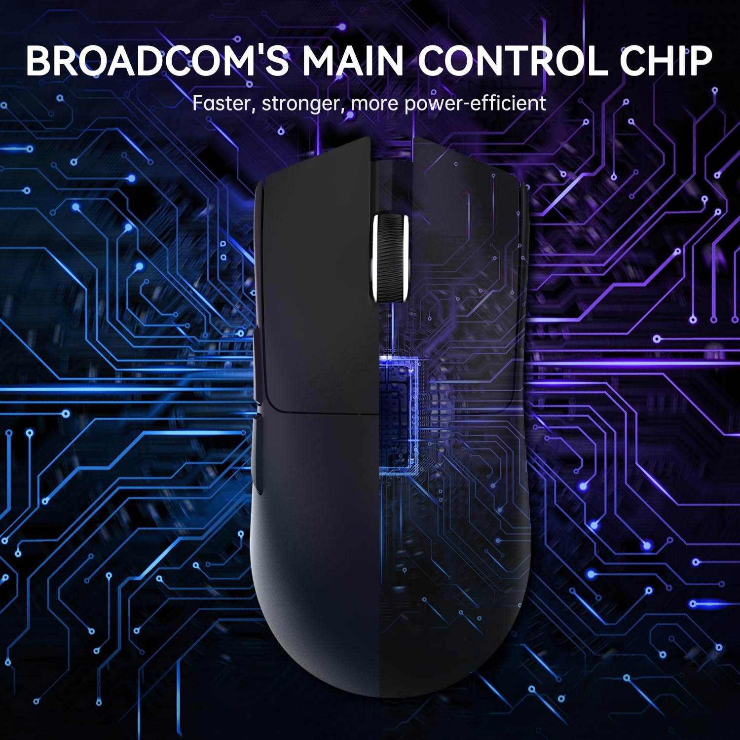 ATTACK SHARK X11 Wireless Gaming Mouse with Charging Dock Black - ماوس قيمنق وايرليس