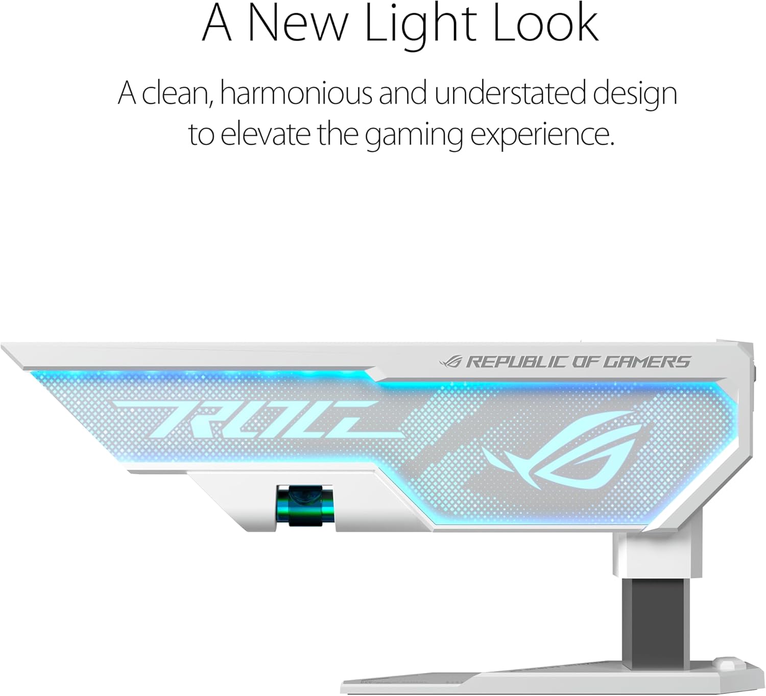 ASUS XH01 ROG Herculx Graphics Card Holder  White Edition - حامل كرت الشاشة