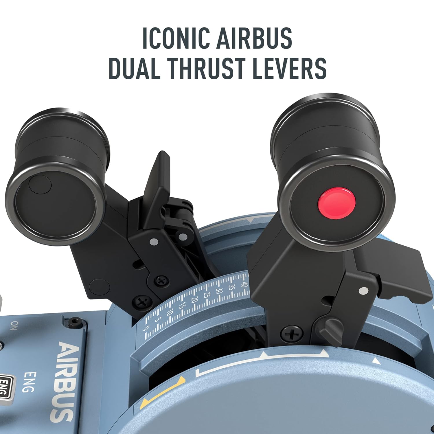 Thrustmaster TCA Quadrant Joystick Airbus Edition for PC - عصا تحكم