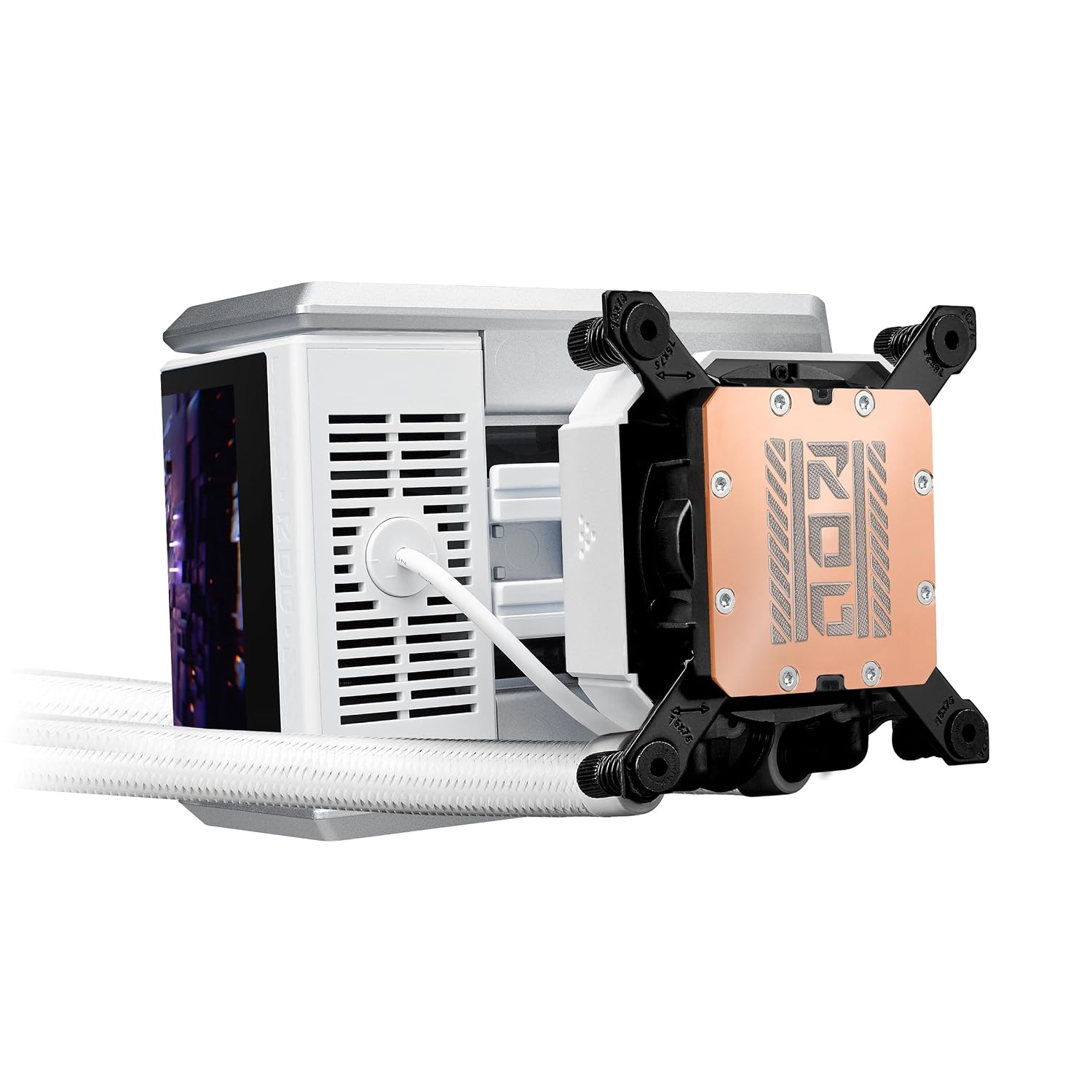 ASUS ROG RYUO IV SLC 360 ARGB Liquid CPU Cooler, 6.67