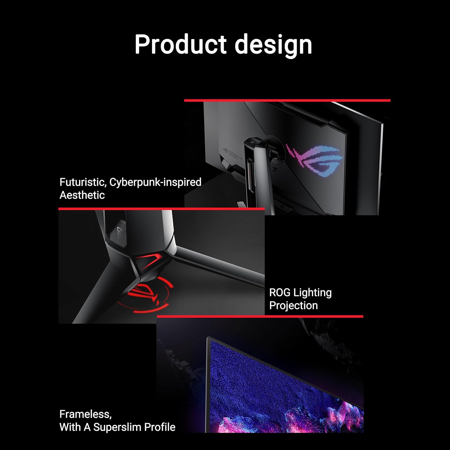 ASUS ROG Swift OLED PG32UCDM3 Gen3 Monitor, 32