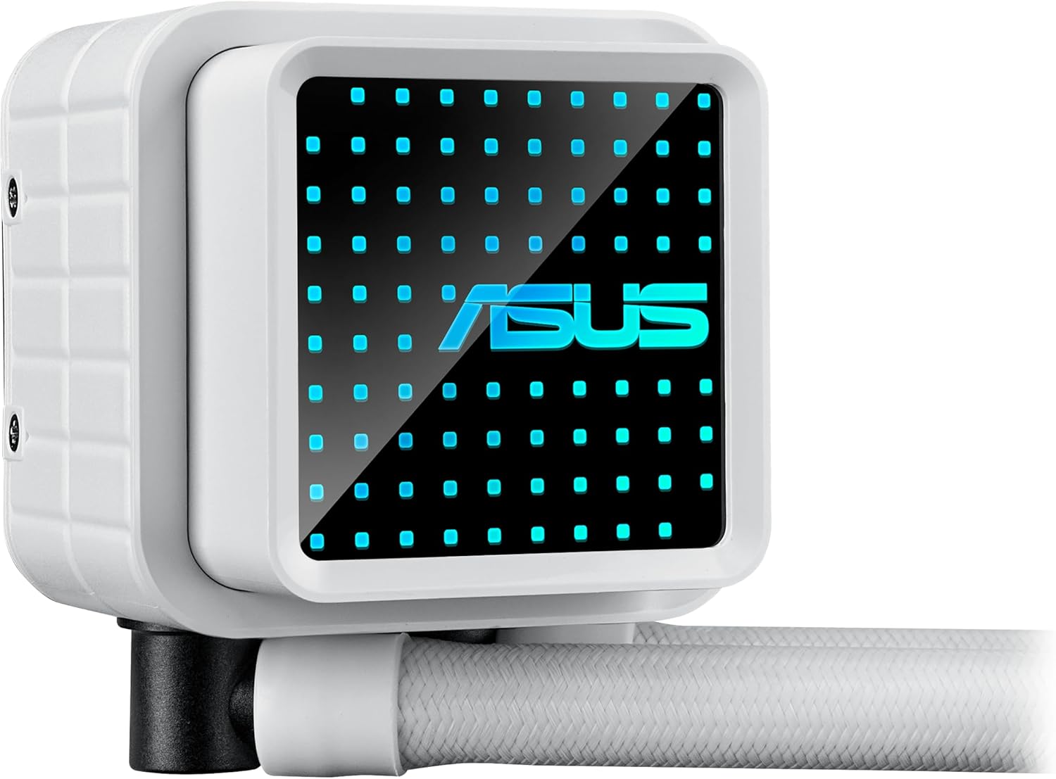 ASUS Prime LC 360 ARGB White Edition all-in-one CPU liquid cooler with special CPU contact area  - مبرد مائي أبيض