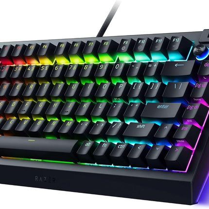 لوحة مفاتيح الألعاب الميكانيكية Razer BlackWidow V4 75%: تصميم قابل للتبديل السريع - كيبورد رأس 