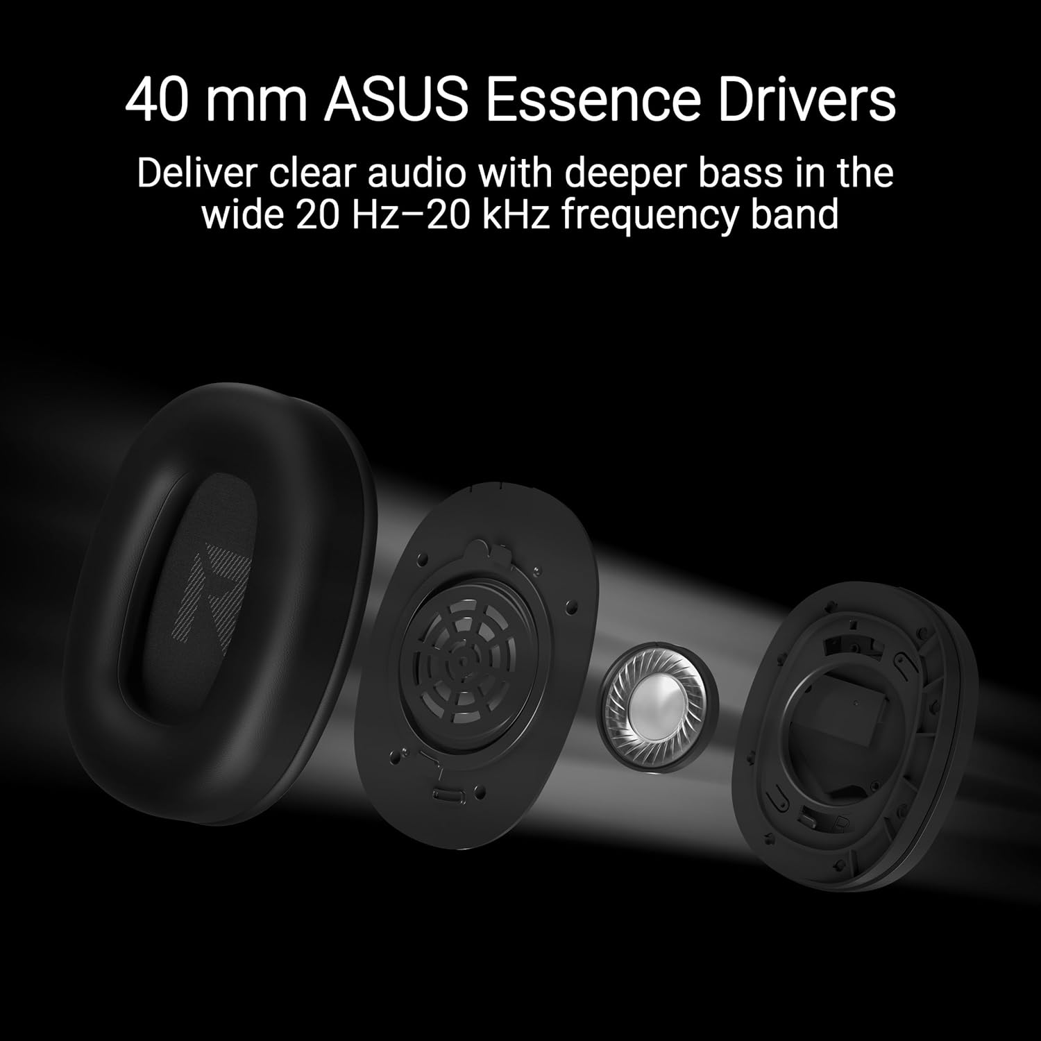 ASUS A302 TUF H1 GEN II GAMING HEADSET 7.1 Surround Sound BLACK - سماعات احترافية