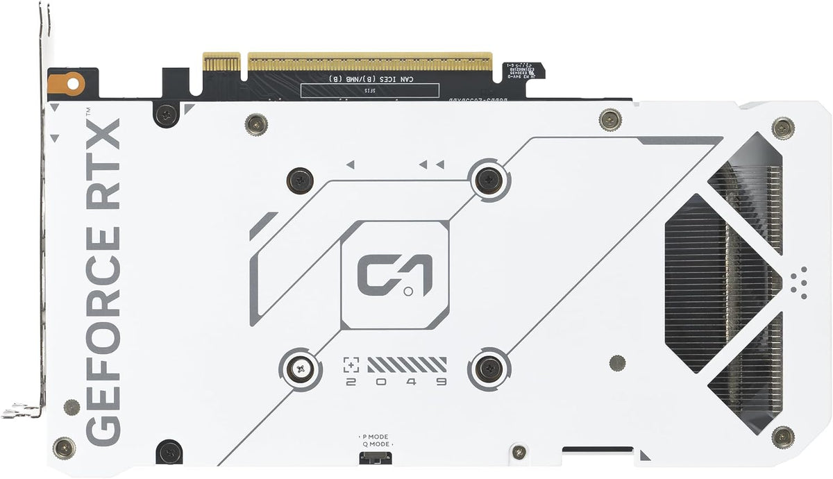 ASUS Dual GeForce RTX 5060 Ti 16GB GDDR7 White OC Edition Graphics Card – PCIe 5.0, Axial-tech Fans & All-White Aesthetic - كرت شاشة أبيض