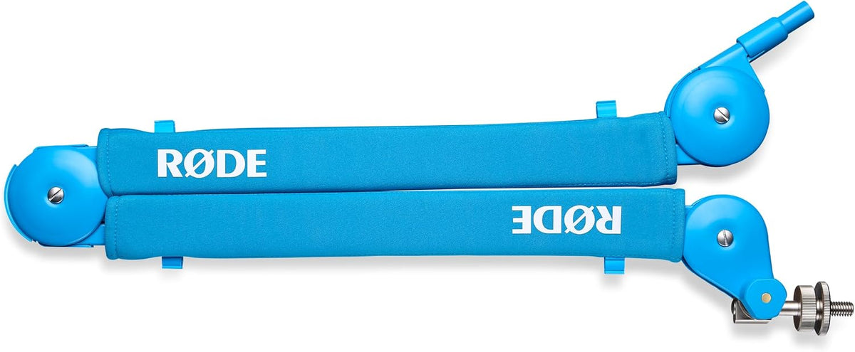 RØDE PSA1+ Blue studio arm folded