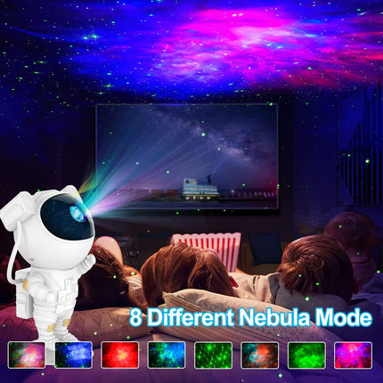 Astronaut Space Projector, LED Galaxy Night Light "LD005" - RGB إضاءة