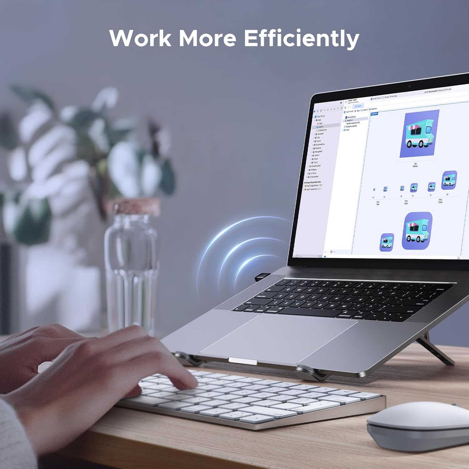 UGREEN USB Bluetooth Adapter for PC, 5.3 Bluetooth Dongle for Laptop,Mouse, Keyboard, Printers, Headsets, Speakers, Windows 8.1/10/11 - بلوتوث
