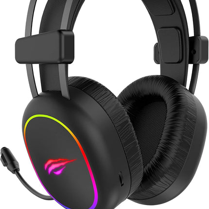 HAVIT GAMENOTE H2016d Stereo 3.5MM RGB GAMING HEADPHONE BLACK - Stereo 3.5MM - سماعة آر جي بي سوداء