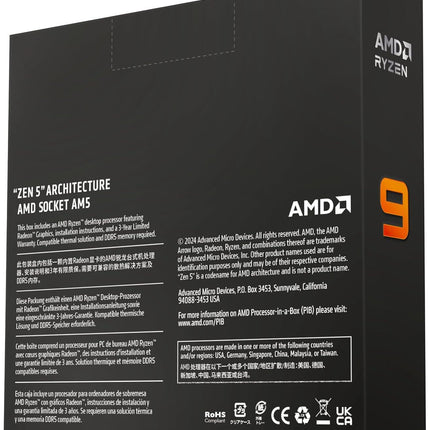 AMD Ryzen 9 9950X 4.2 GHz 16-Core, 32 threads AM5 Processor - معالج