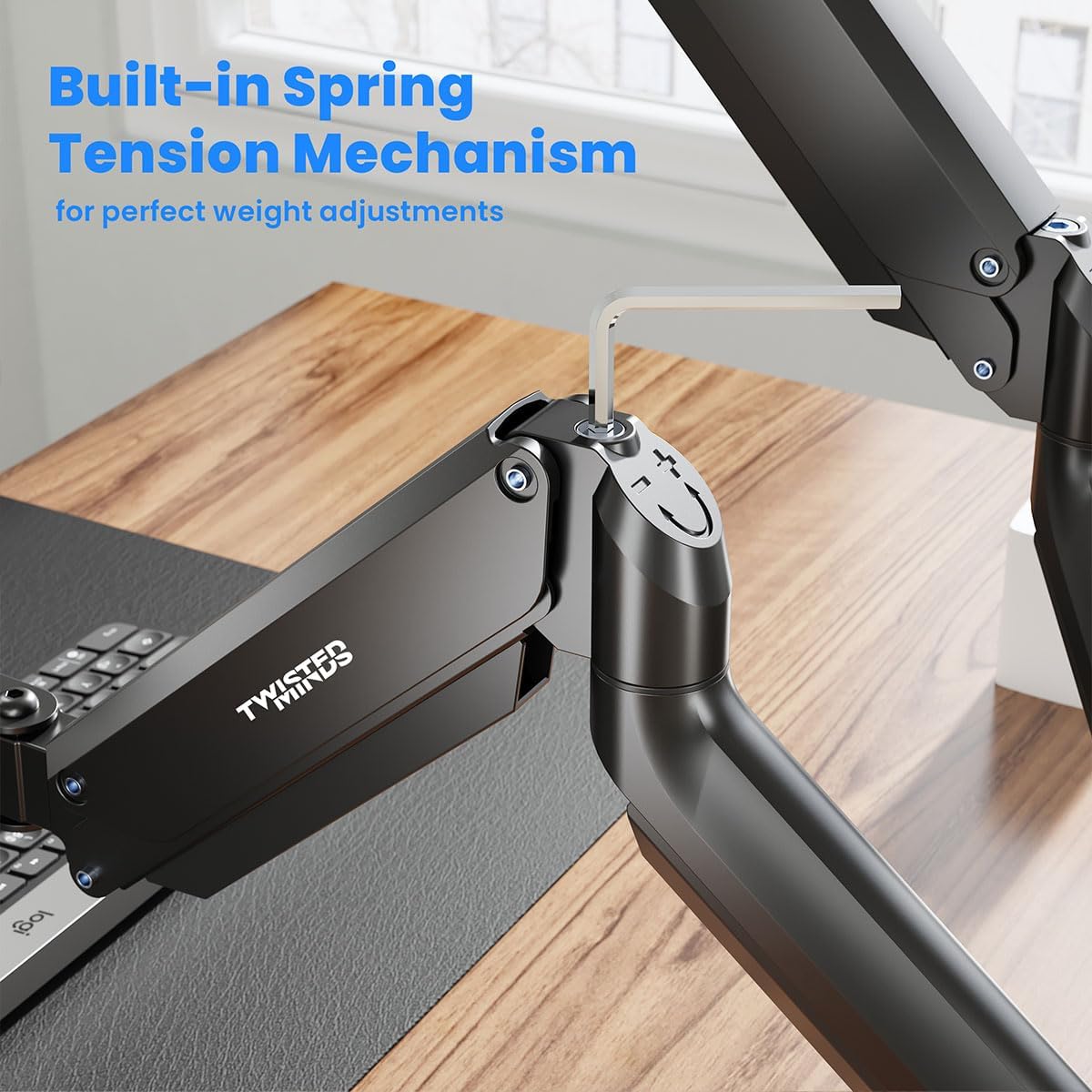 Twisted Minds Premium Dual Monitor Arm TM-26-C012 - ستاند للشاشه