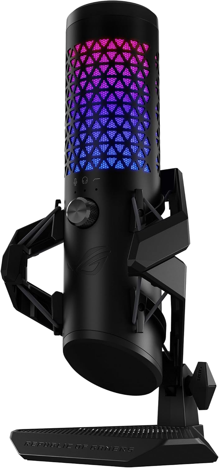 ASUS C501 ROG CARNYX PROFESSIONAL CARDIOID CONDENSER GAMING MICROPHONE BLACK - مايك أحترافي