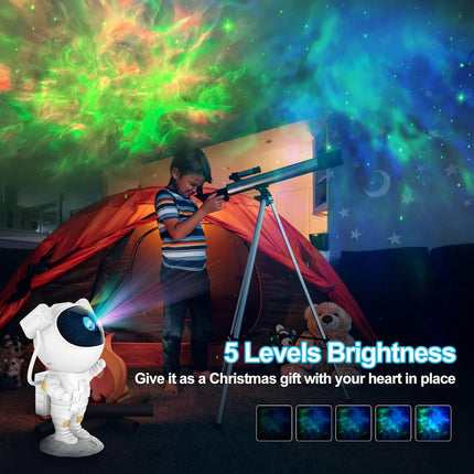 Astronaut Space Projector, LED Galaxy Night Light "LD005" - RGB إضاءة