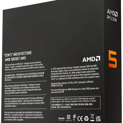 AMD Ryzen 5 9600X 4.2 GHz six-Core AM5 Processor - معالج