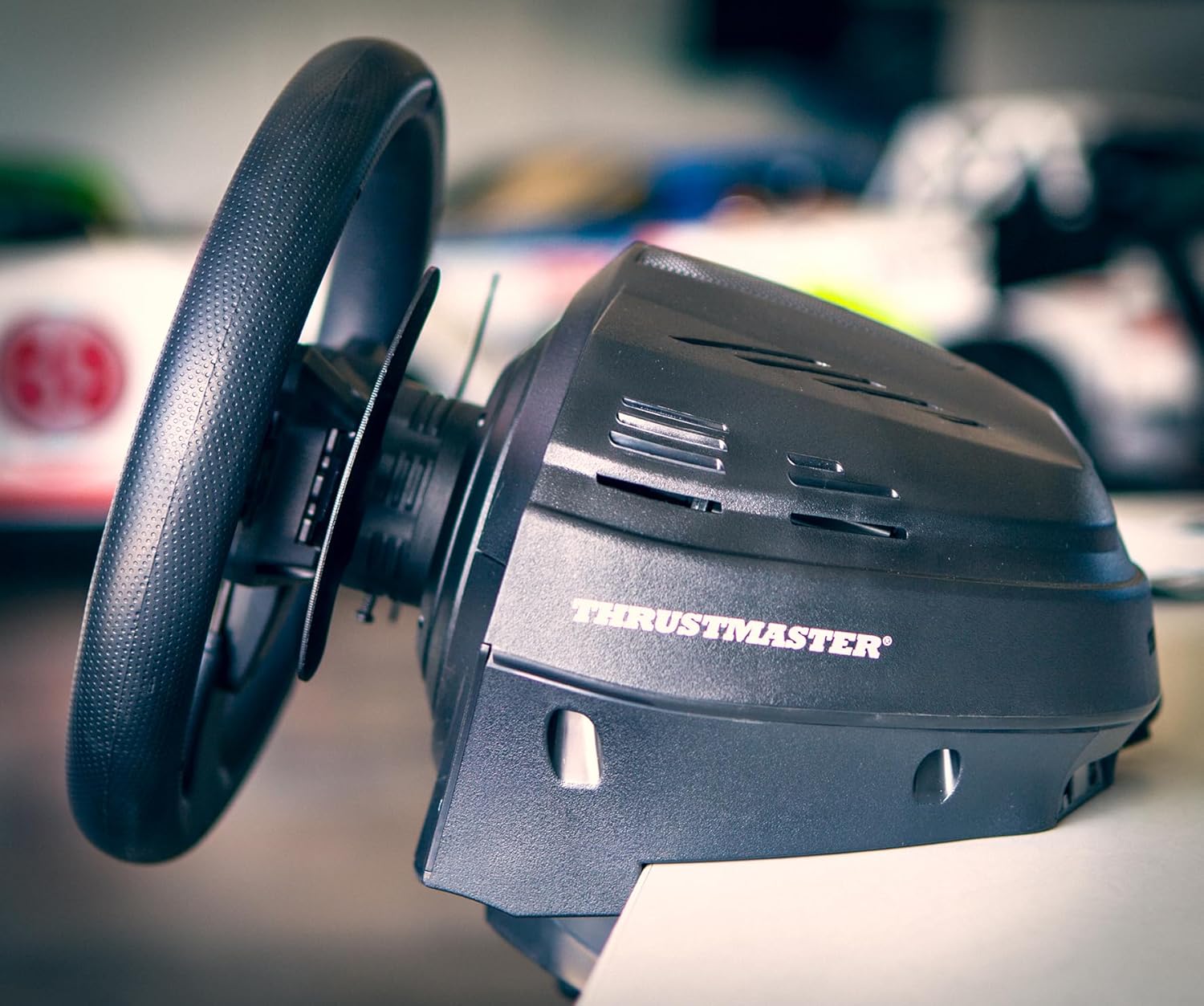 Thrustmaster T300RS GT Edition Racing Wheel Force Feedback compatible with PS5, PS5 Pro, PS4 & PC - عجلة قيادة