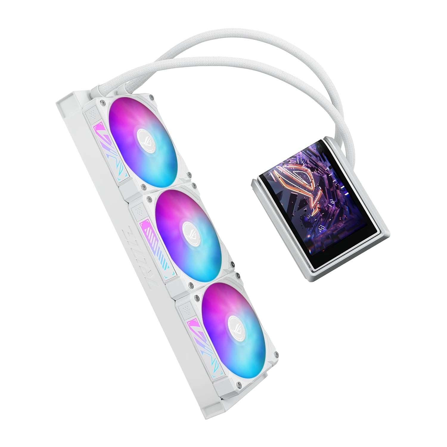 ASUS ROG RYUO IV SLC 360 ARGB Liquid CPU Cooler, 6.67