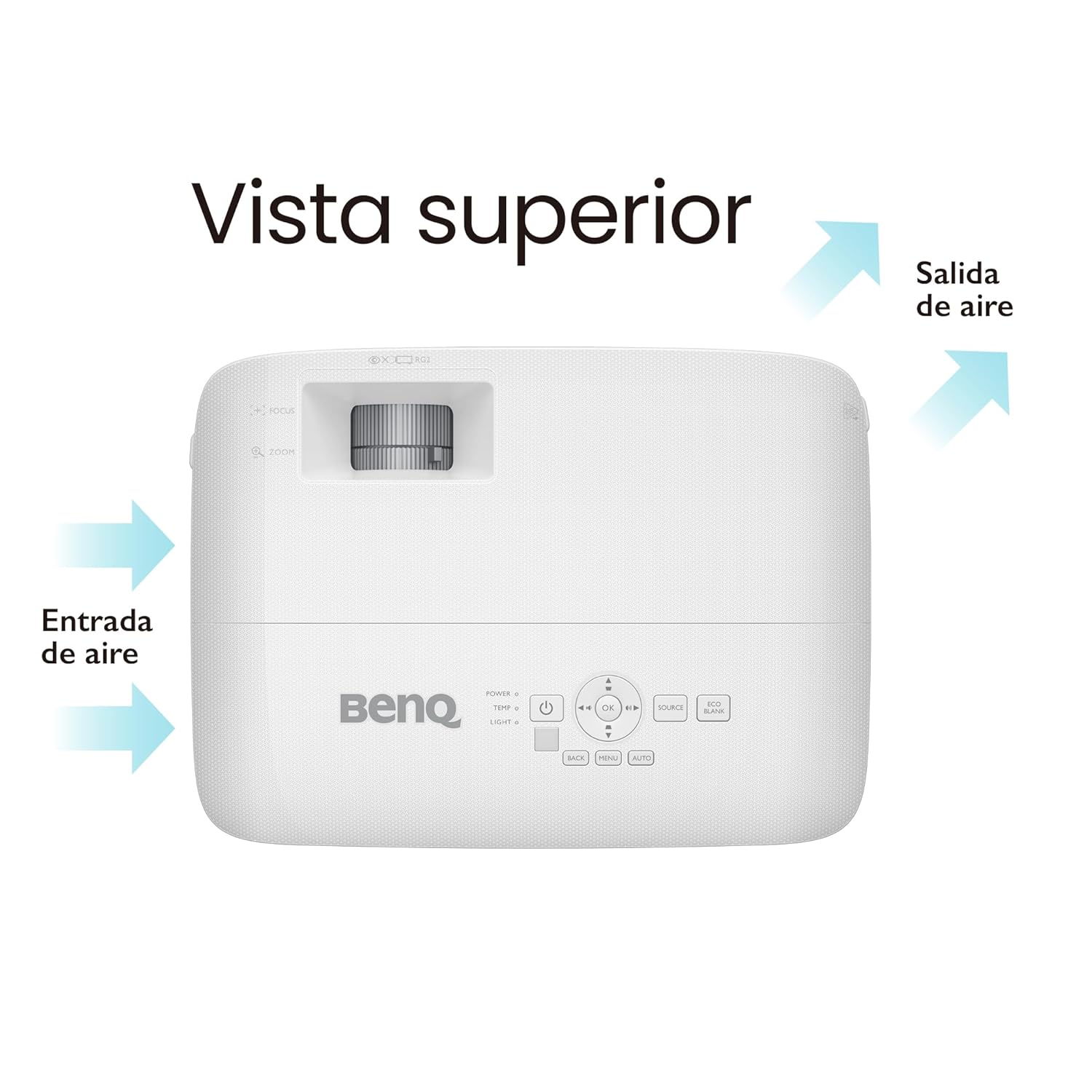 BenQ MH560, Full HD (1080P) Meeting Room Projector For Presentation, 3800 ANSI - بروجكتر