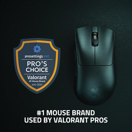 ماوس الألعاب اللاسلكي Razer DeathAdder V3 Pro + دونجل Hyperpolling اللاسلكي - ماوس 