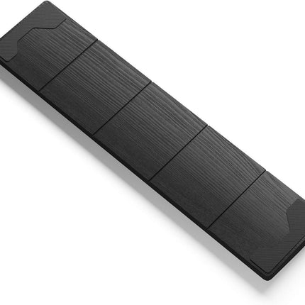 Glorious Wooden Wrist Rest - Full Standard Size - Onyx/Black - Mechanical Keyboard, Wood Ergonomic Palm Rest| 17.5x4 inches