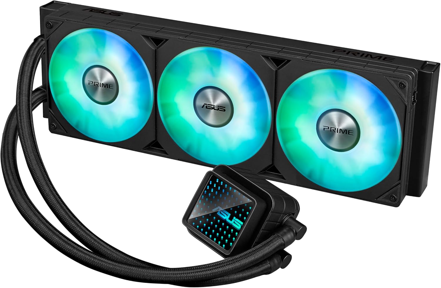 ASUS Prime LC 360 ARGB All-in-one AIO CPU Liquid Cooler Specially Designed - Black - مبرد مائي