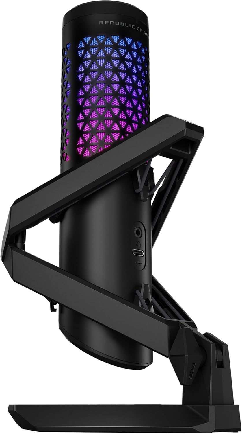 ASUS C501 ROG CARNYX PROFESSIONAL CARDIOID CONDENSER GAMING MICROPHONE BLACK - مايك أحترافي